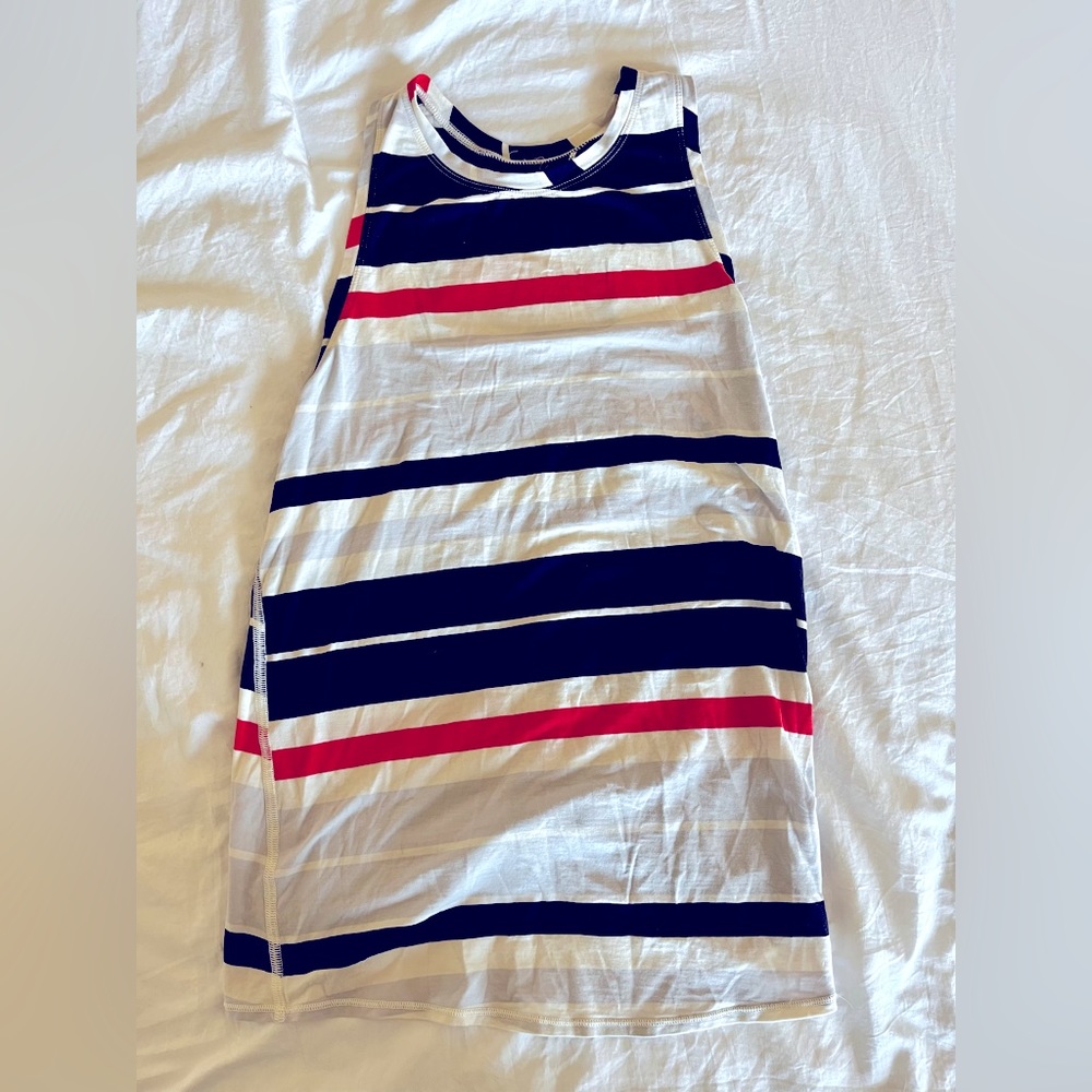 Lululemon open back tie tank , size 4